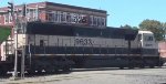 BNSF coal train DPU